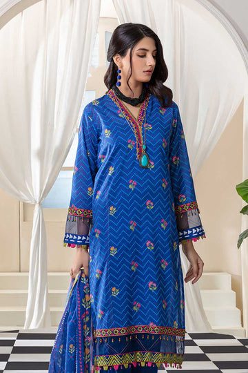 Bonanza Satrangi Rst222p04 Blue Eid Prints 2022 Online Shopping